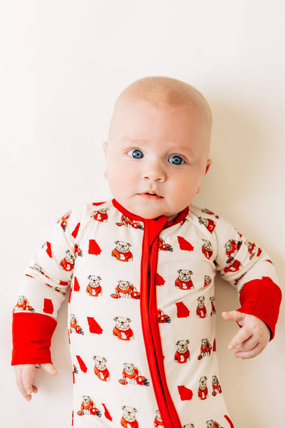 Georgia State Shape Unisex Kids Pajamas