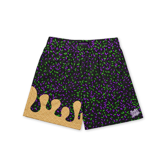 Baseball Ice Cream Drip Shorts
