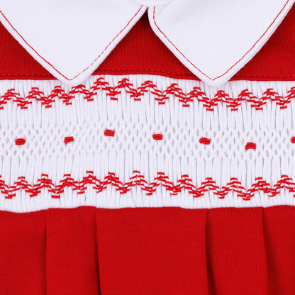 Miles Smocked Long Sleeve Diaper Cover Set
