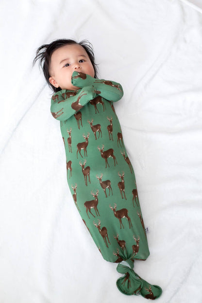 Deer - Knotted Infant Gown