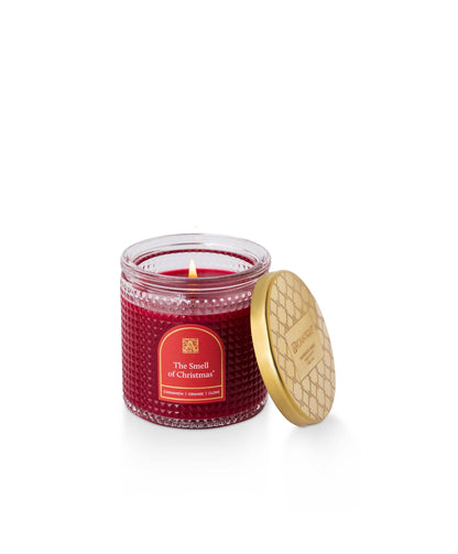 The Smell of Christmas® - Textured Glass Candle - 11 EA