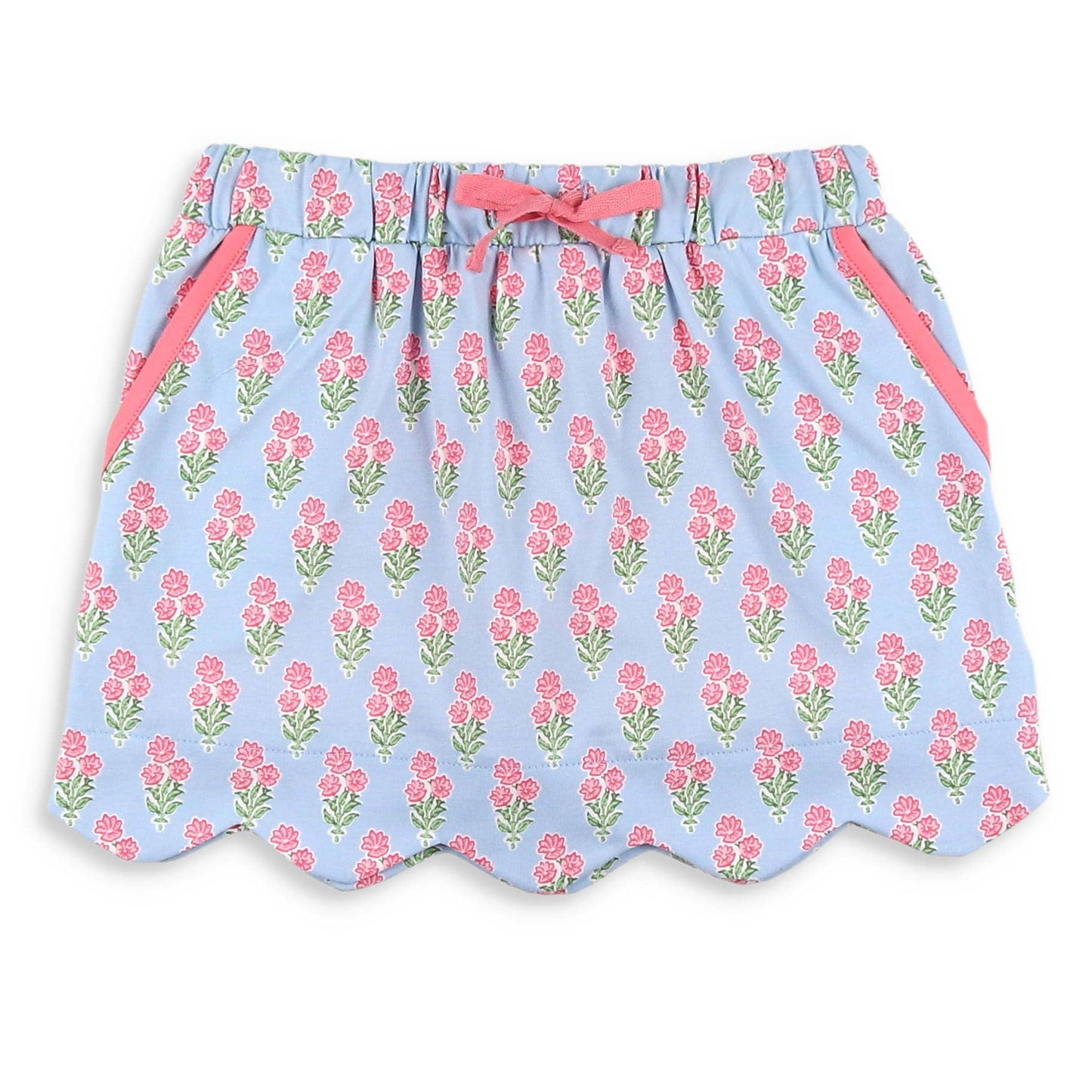Coral Bouquet Skort