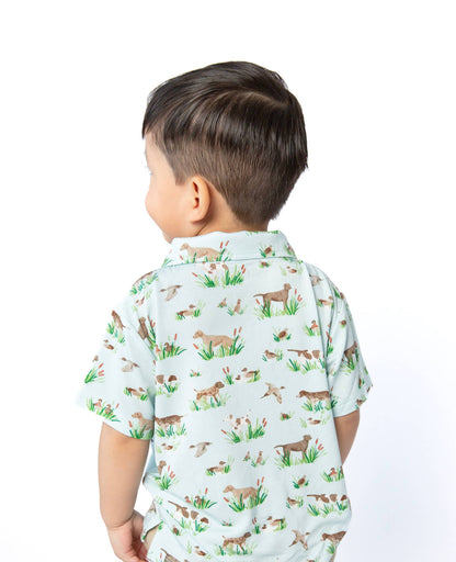 Delta Bird Hunting Dogs SS Polo Shirt