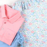 Boys Pocket Polo - Pawleys Island Pink