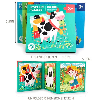 Magnetic Puzzle Books