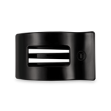 Flat Rectangle Hair Clip | Medium | Jet Black