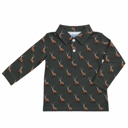 Pier Polo in Whitetail L/S