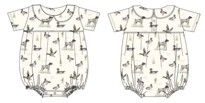 Field & Feathers Boy Collared Bubble