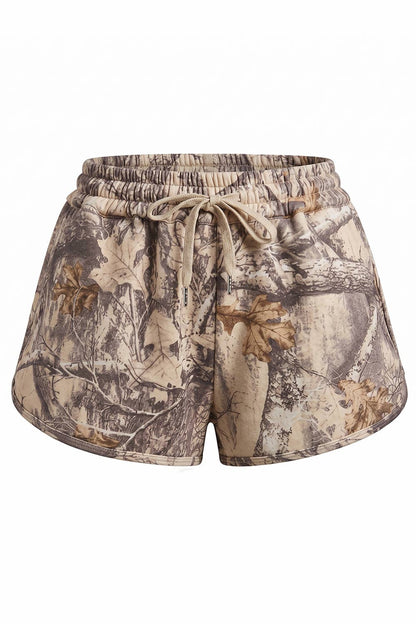 IP5425-2ACAMO | Camouflage Drawstring Dolphin Short