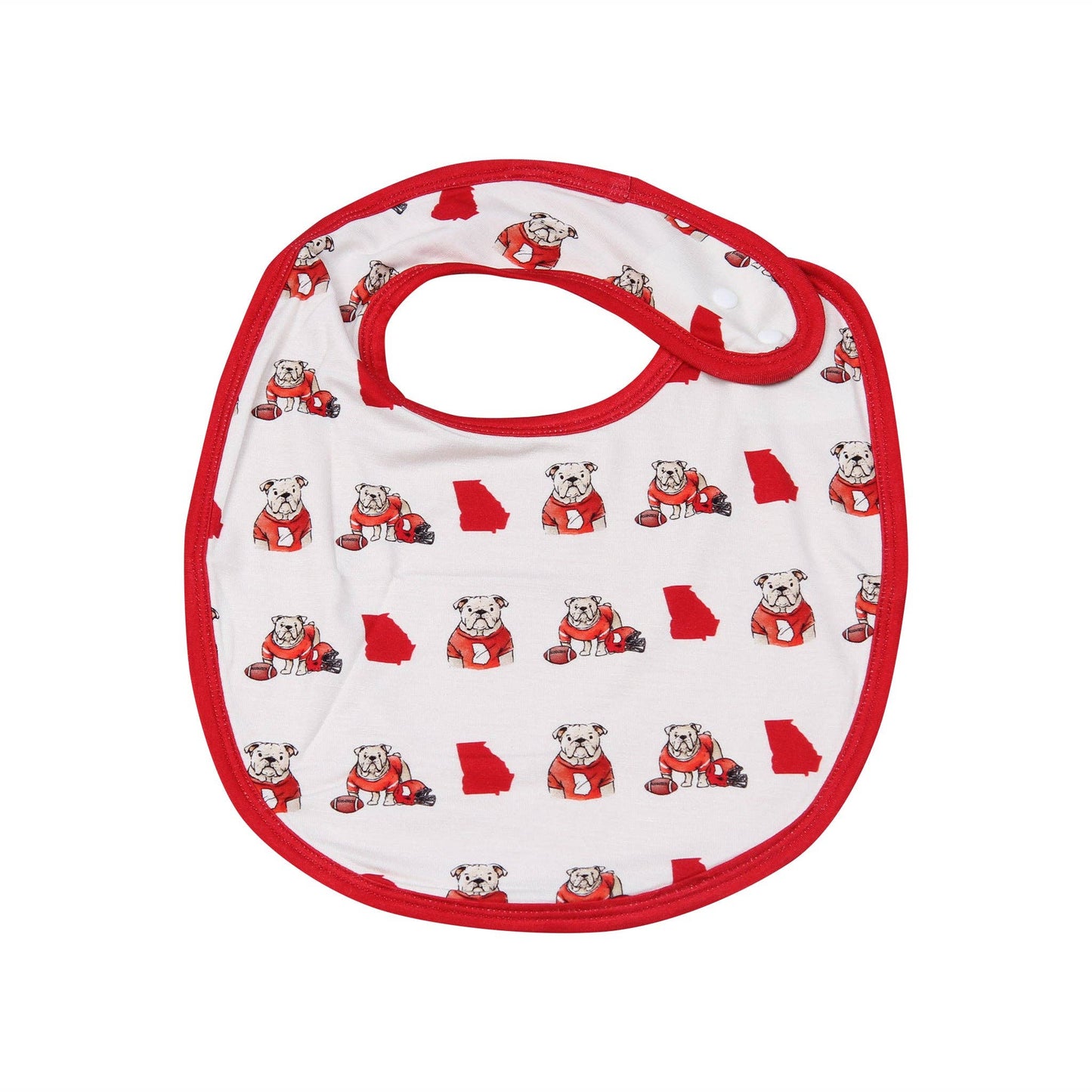 Georgia State Shape Unisex Bib