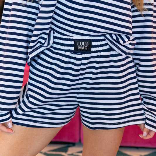 STRIPE Short-NAVY